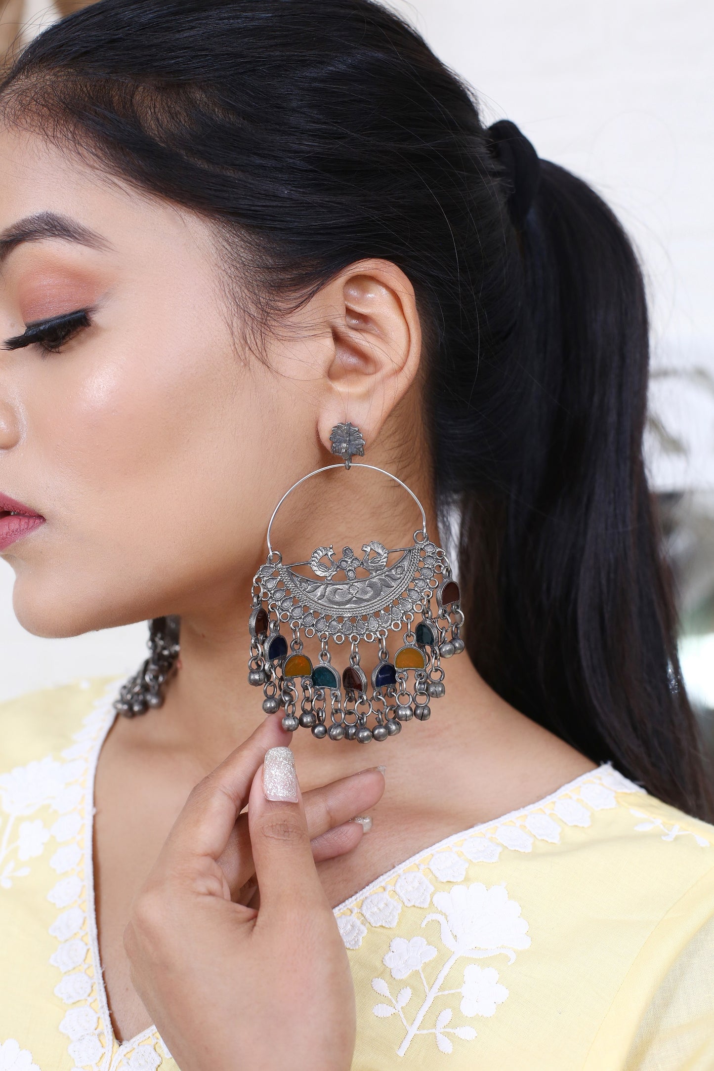 RUBINA OVERSIZED EARRINGS