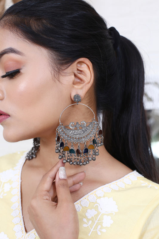 RUBINA OVERSIZED EARRINGS