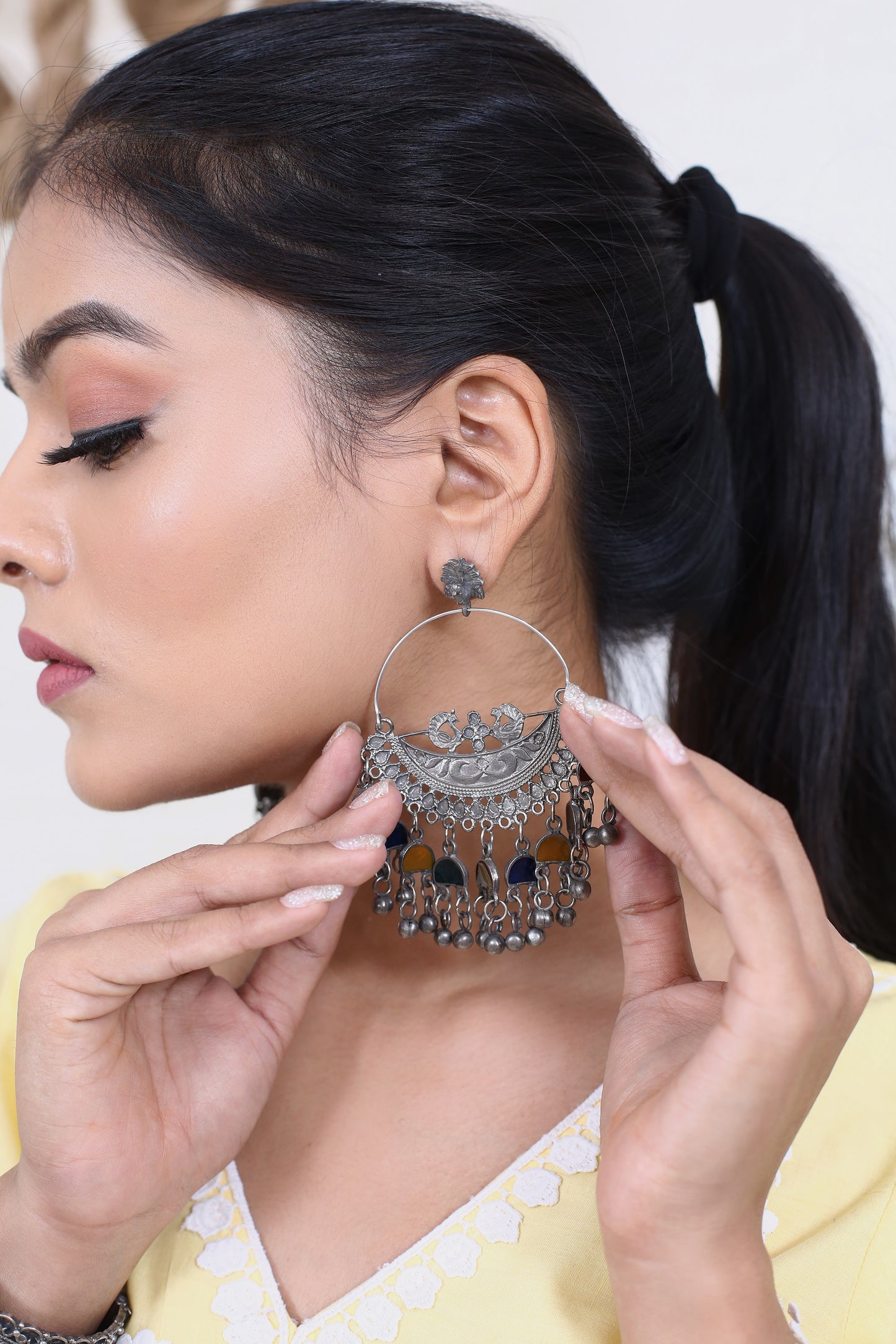 RUBINA OVERSIZED EARRINGS