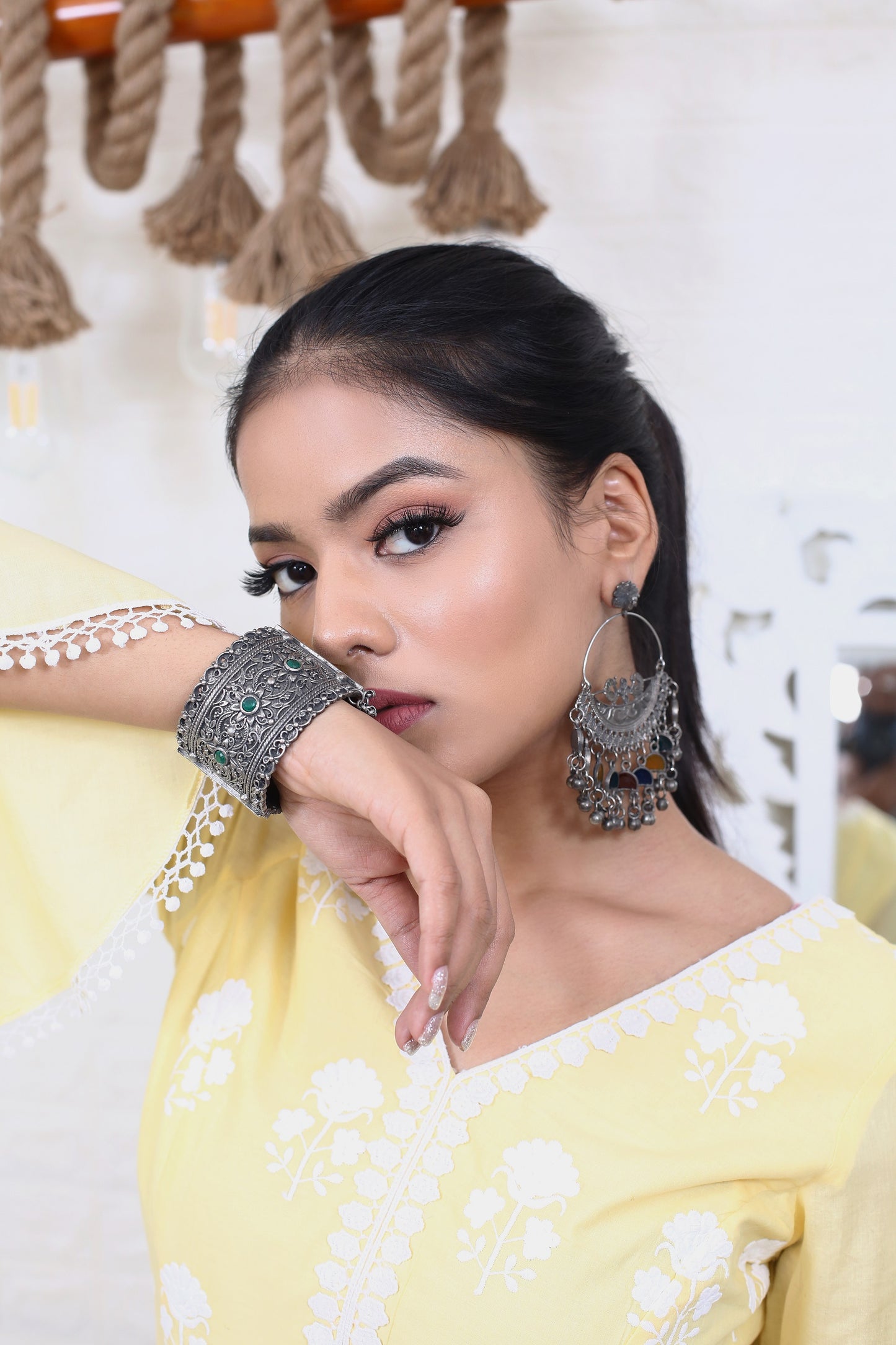 RUBINA OVERSIZED EARRINGS