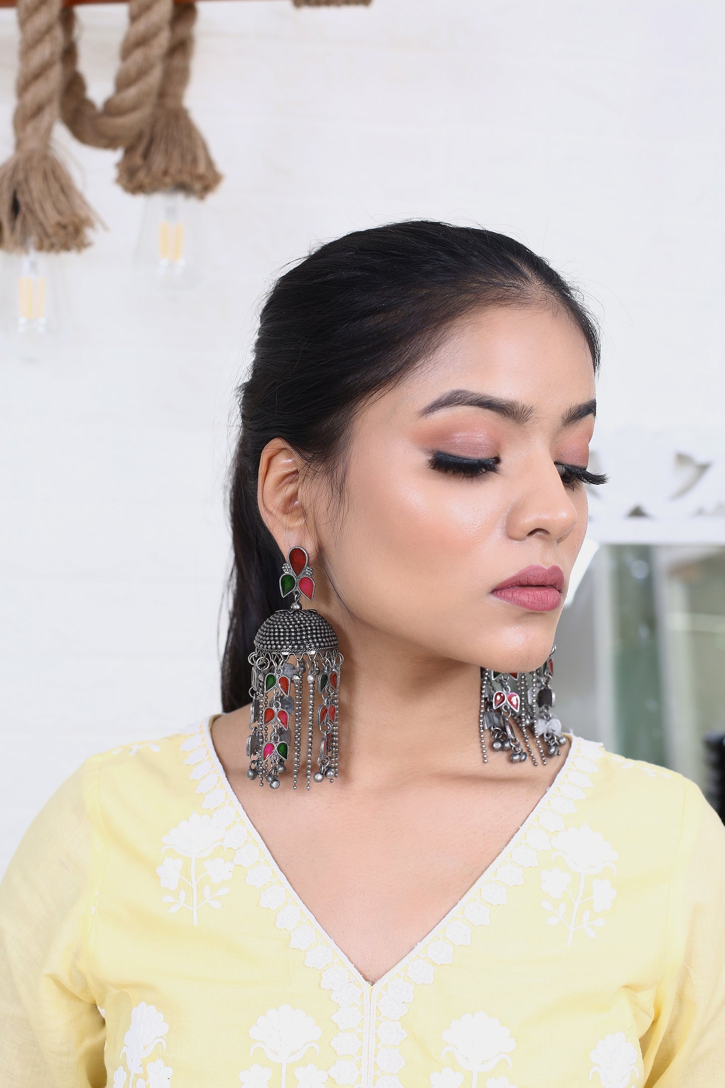 NAZREEN AGHAN JHUMKAS
