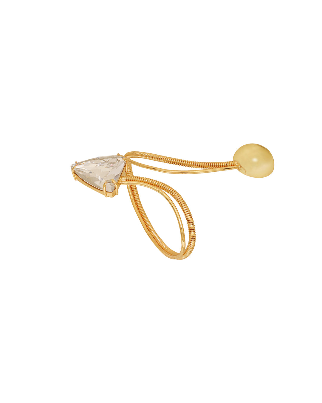 IRIS GEMSTONE PALM CUFF
