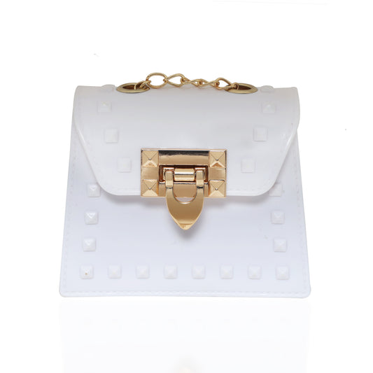 Aliza Mini Sling - White