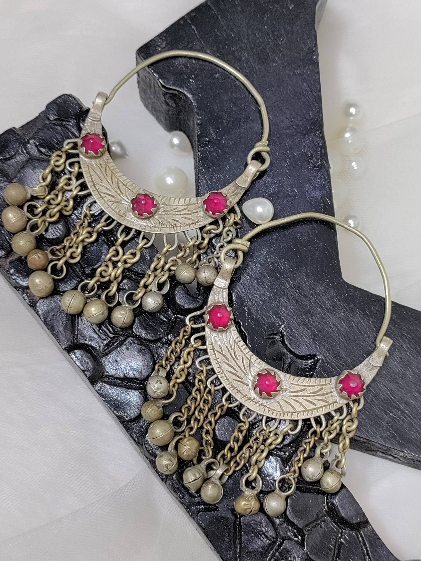 HAZEEMA AFGHAN EARRINGS