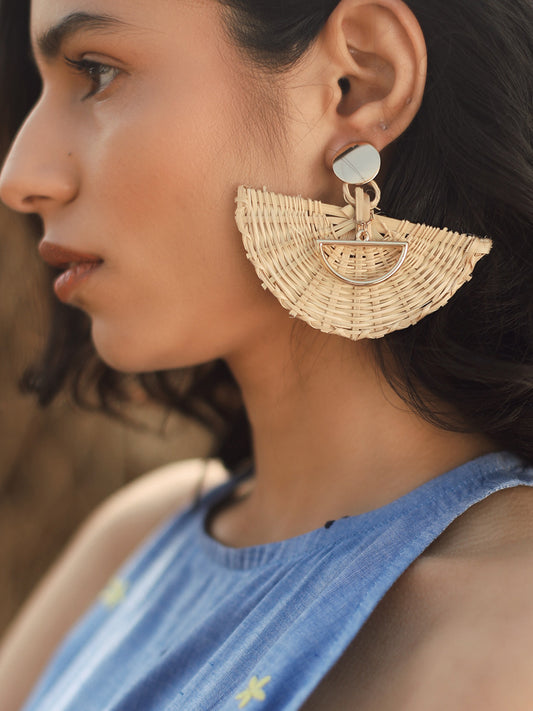 CLARA FAN EARRINGS
