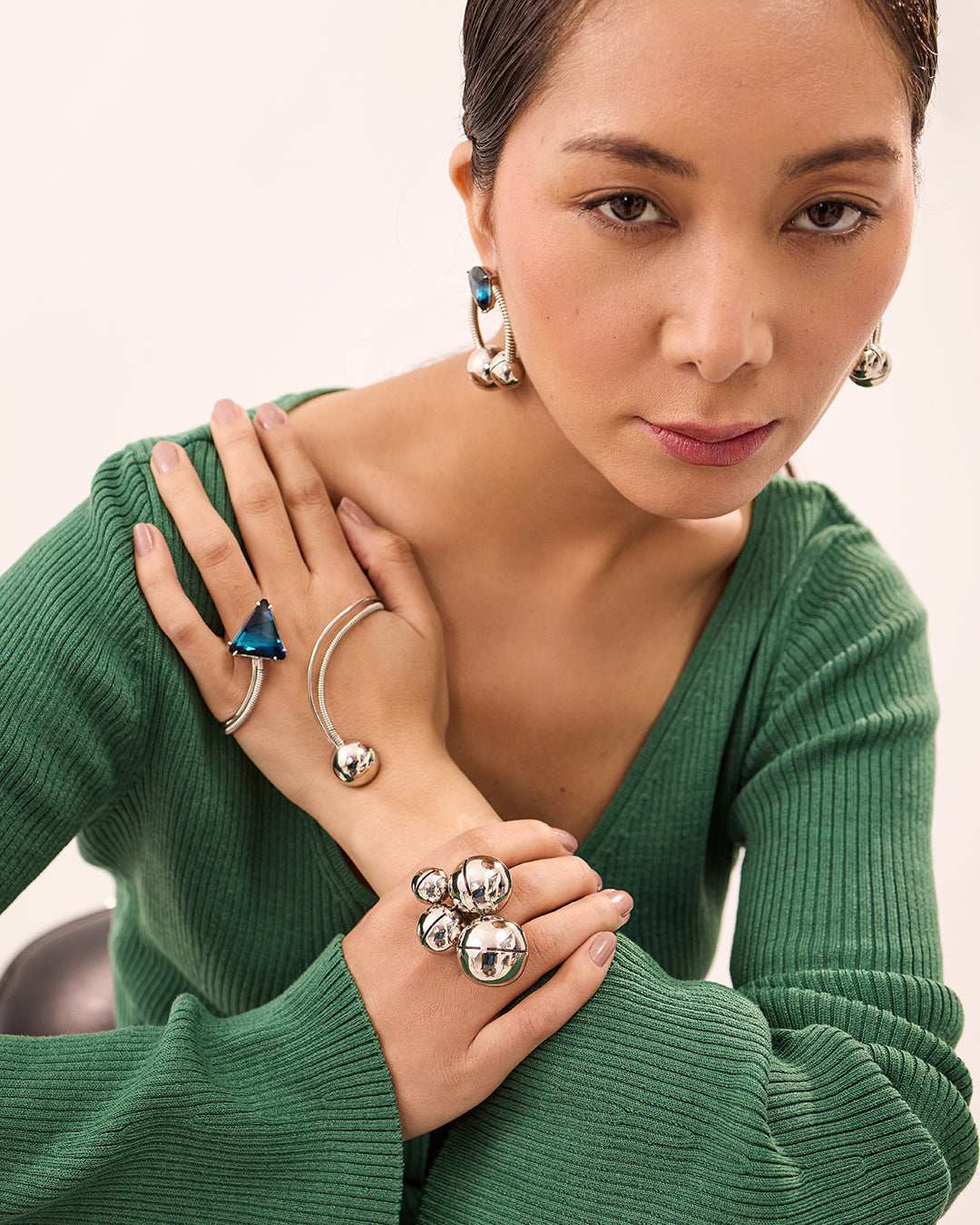 MONTREAL CLUSTER RING (SILVER)