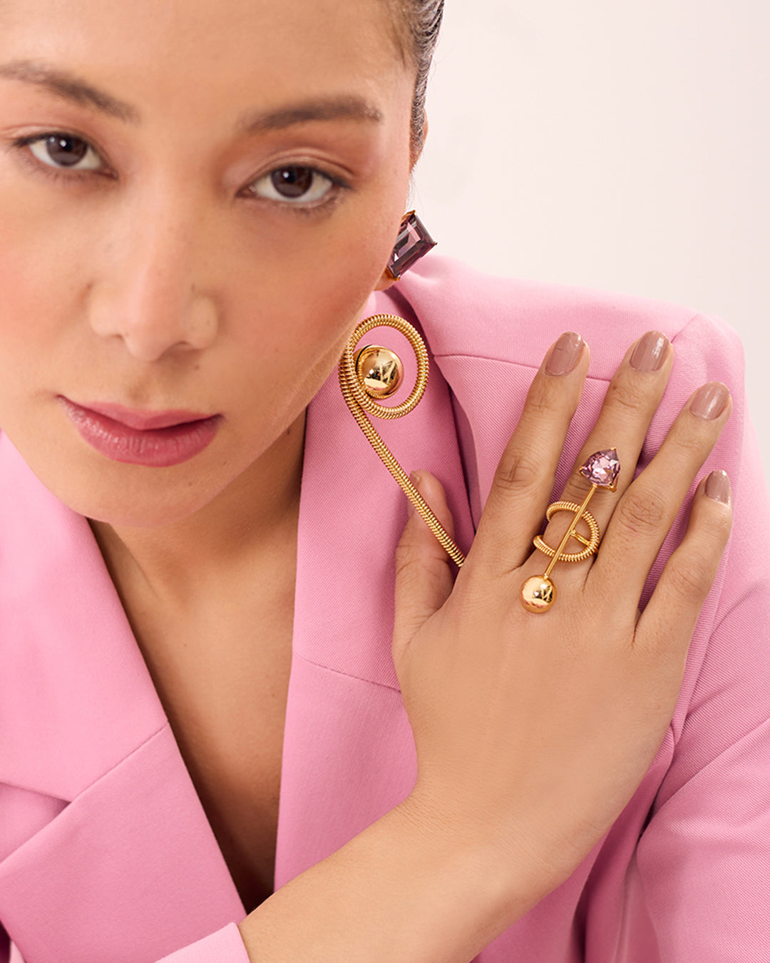 ROSE GEMSTONE RING