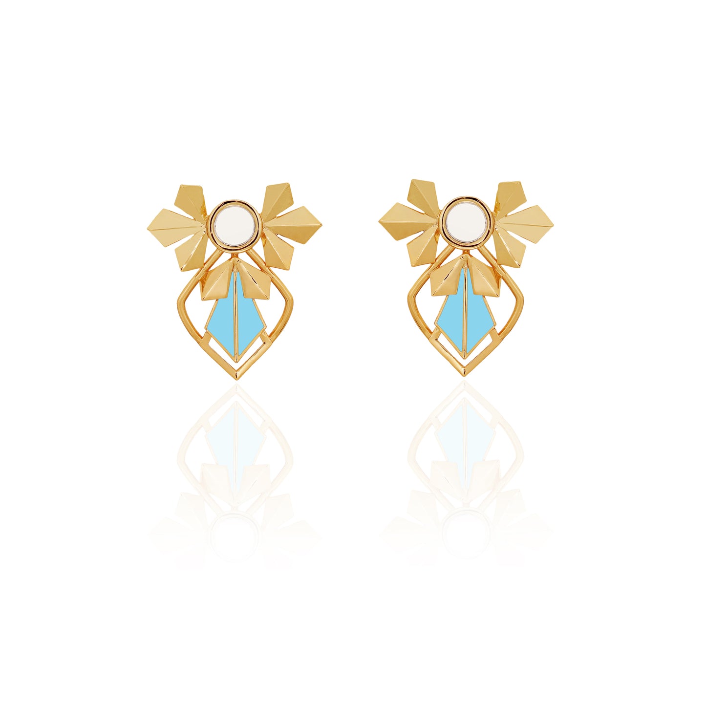 Sage Petit Studs