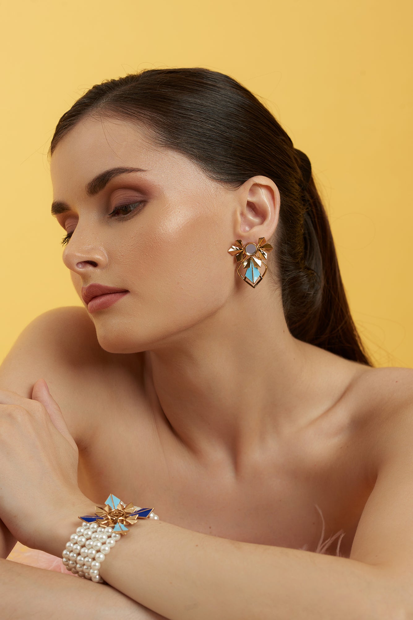 Sage Petit Studs