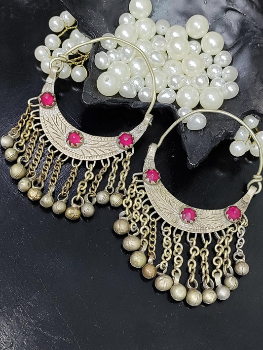 HAZEEMA AFGHAN EARRINGS