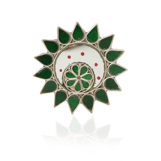 GREEN PHOOL RING