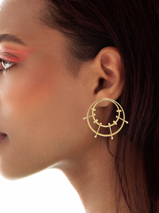 SETTING SUN  EARRINGS