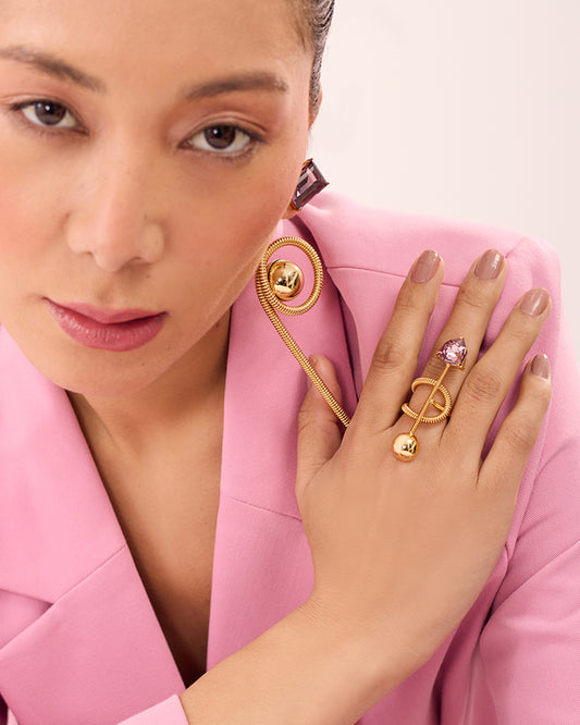 ROSE GEMSTONE RING
